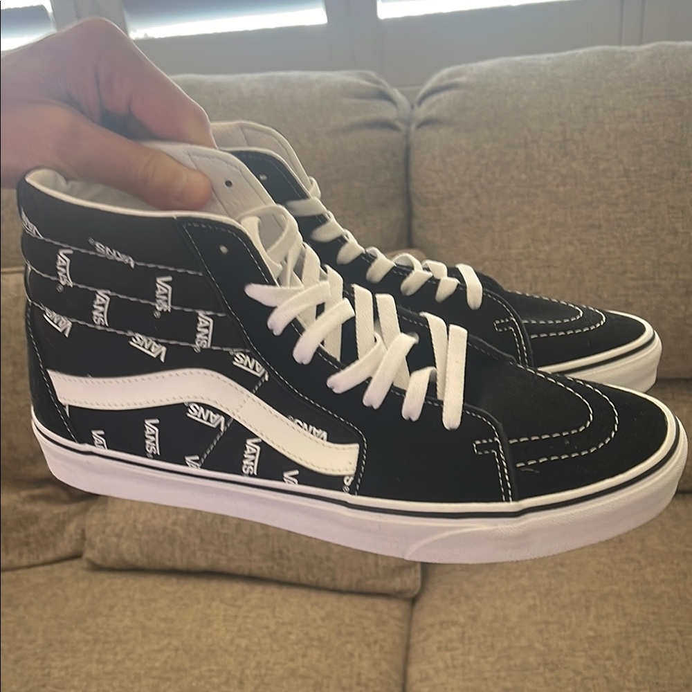 Vans Black High-Top Sneakers